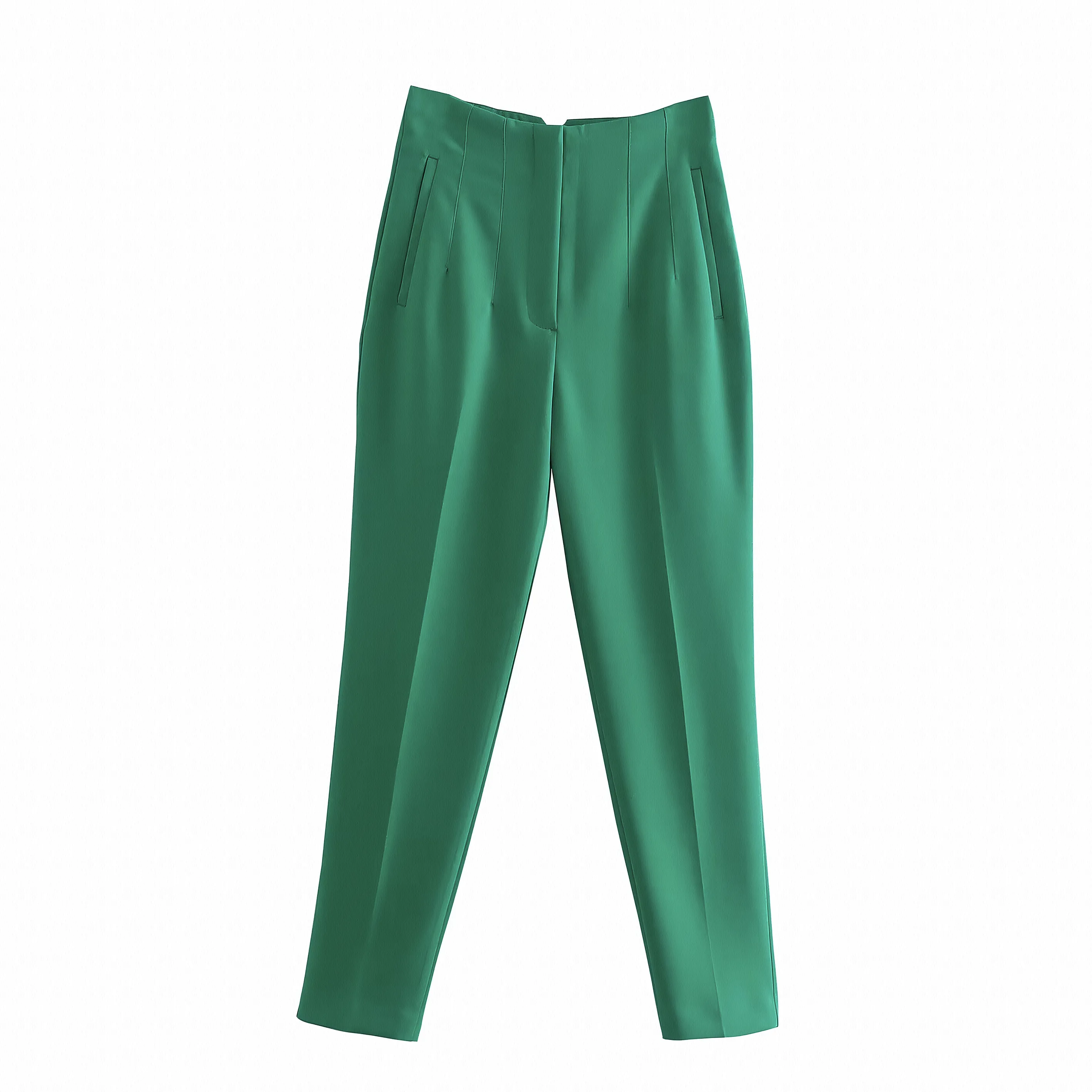 2 PCS Anti Wrinkle Sustainable Official Green Suit Trousers