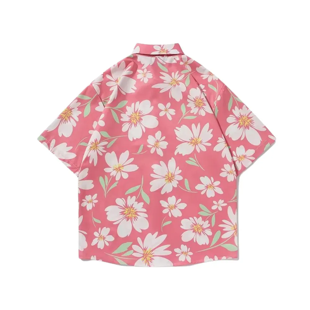 “American Pink Floral Resort” Shirts