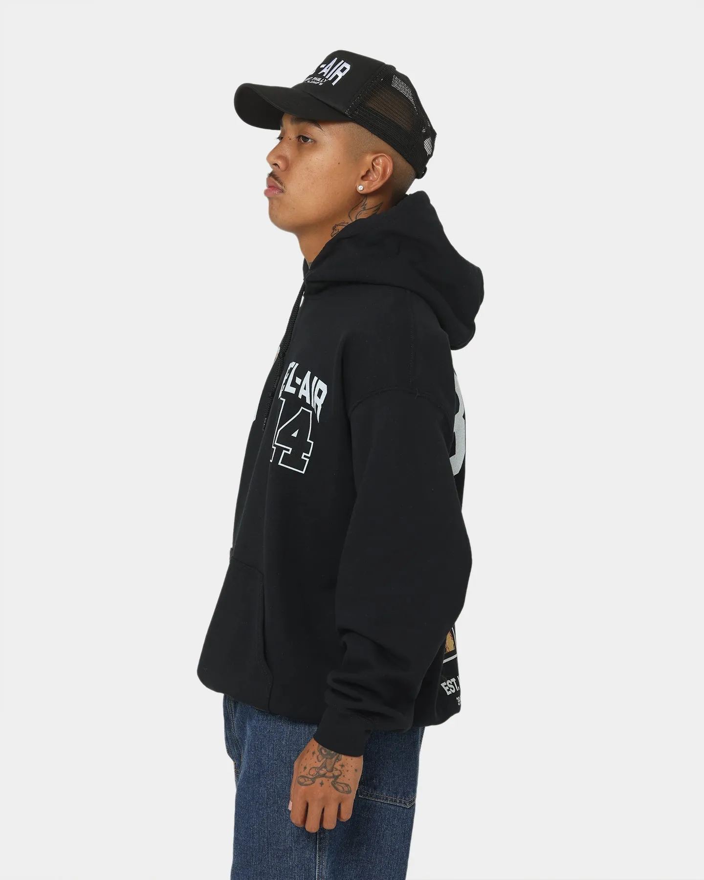 Bel Air Bel-Air 14 Hoodie Black