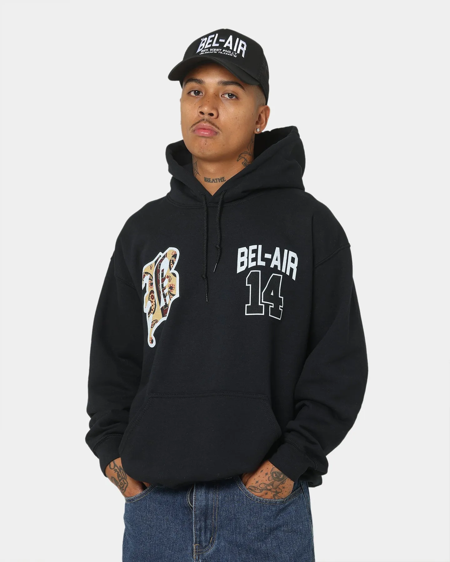 Bel Air Bel-Air 14 Hoodie Black