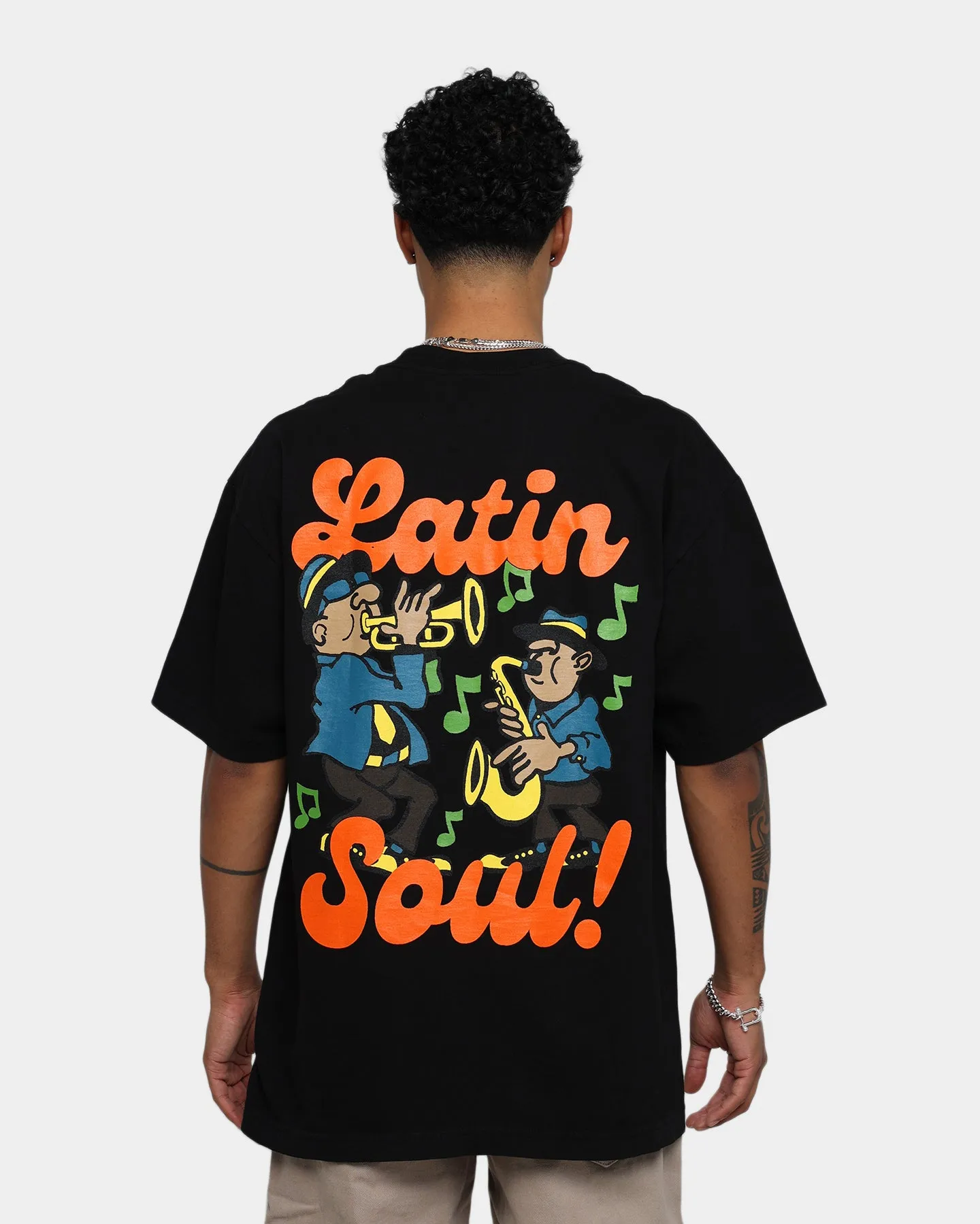 Bueno! Latin Soul Tree T-Shirt Black