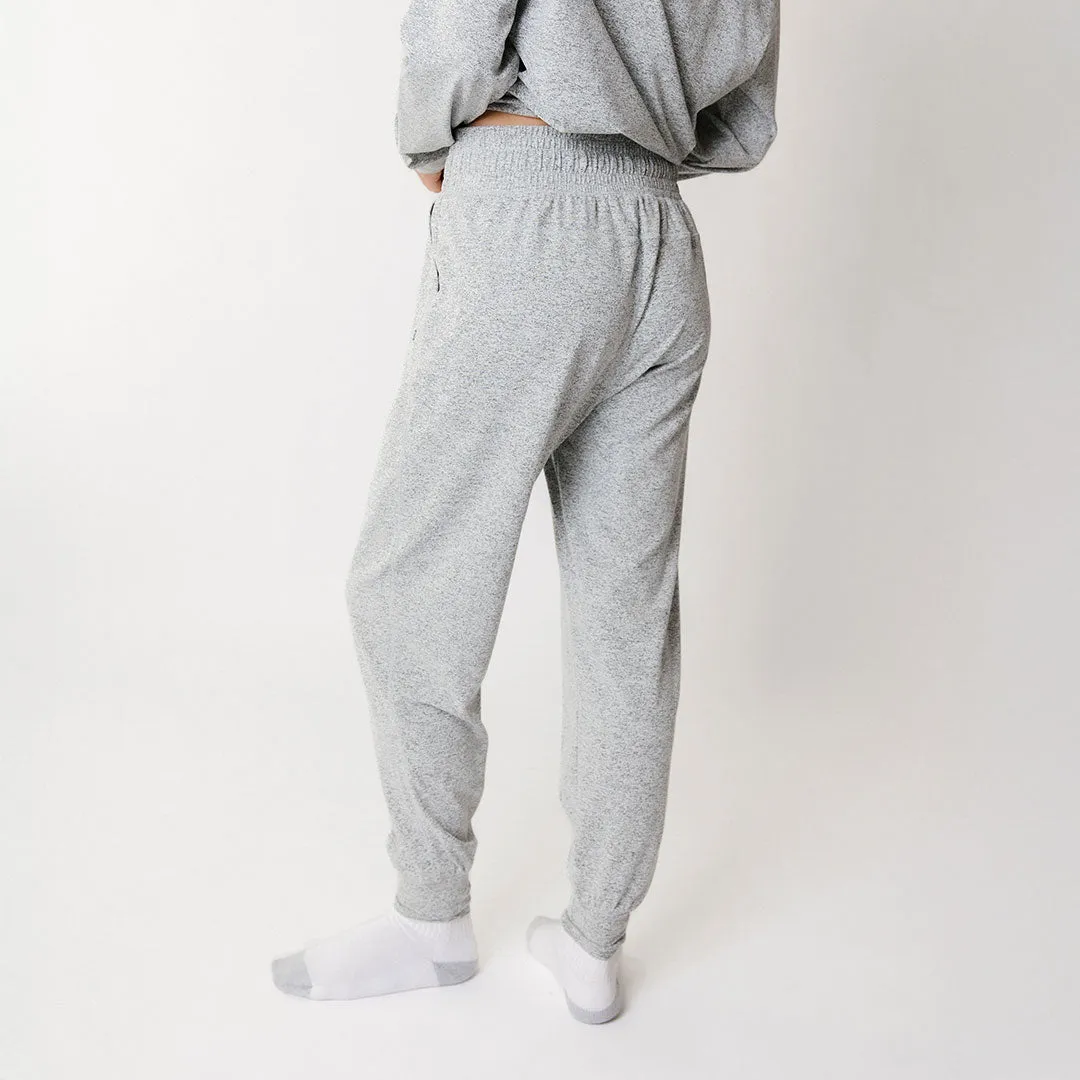 Carry On Joggers, Heather Grey