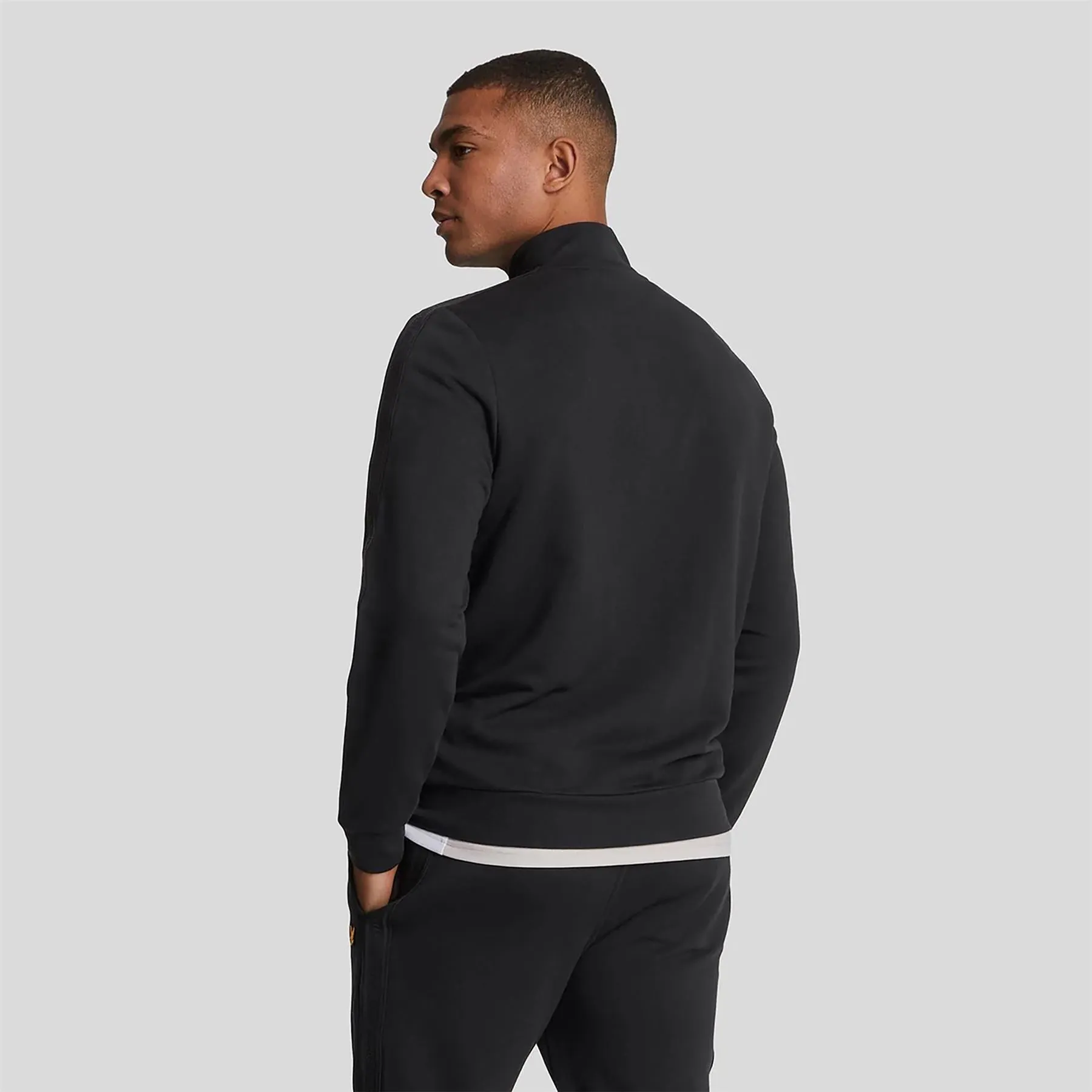 Colour Block Hoodie Jet Black/Graphite - AW24