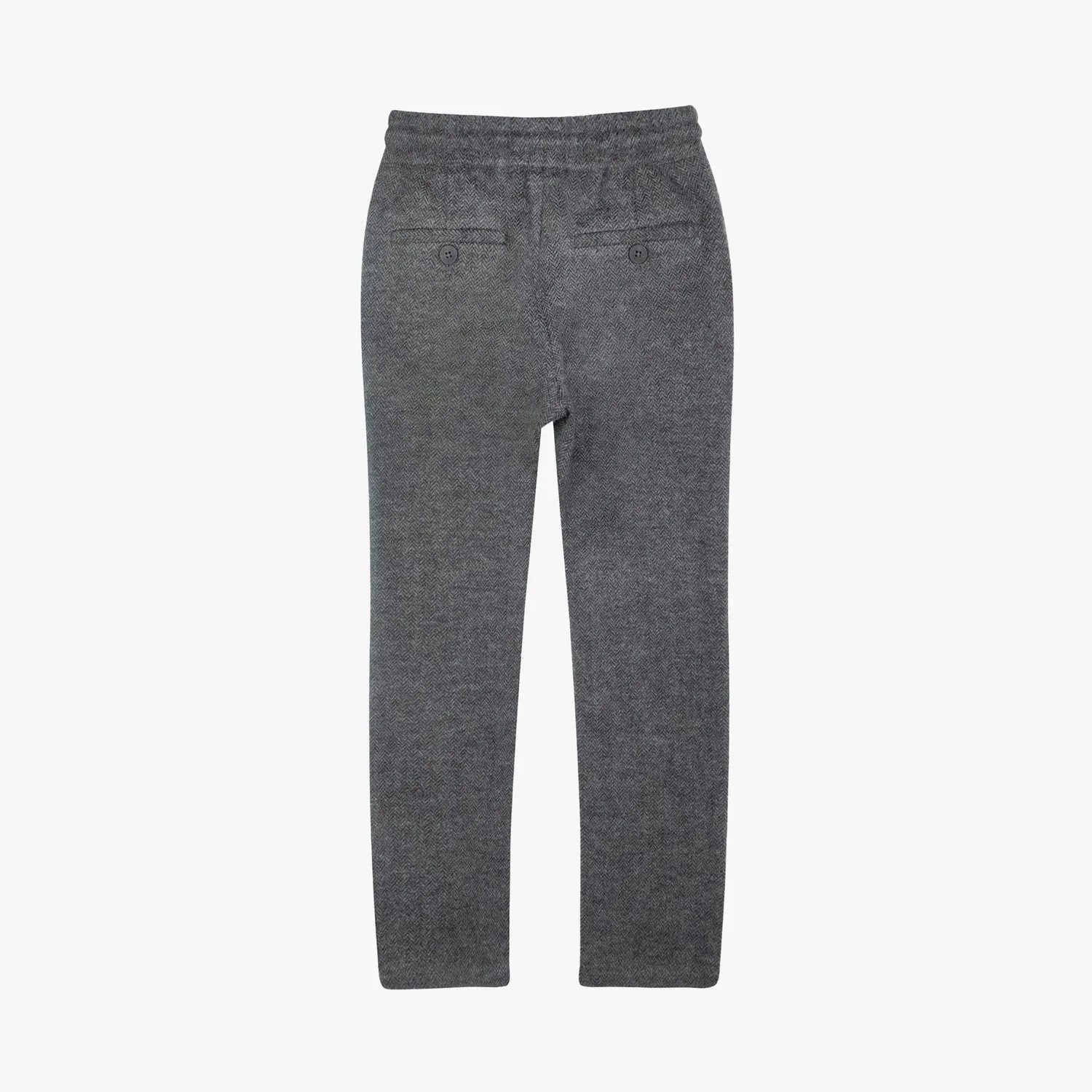 Everyday Stretch Pants | Charcoal Herringbone