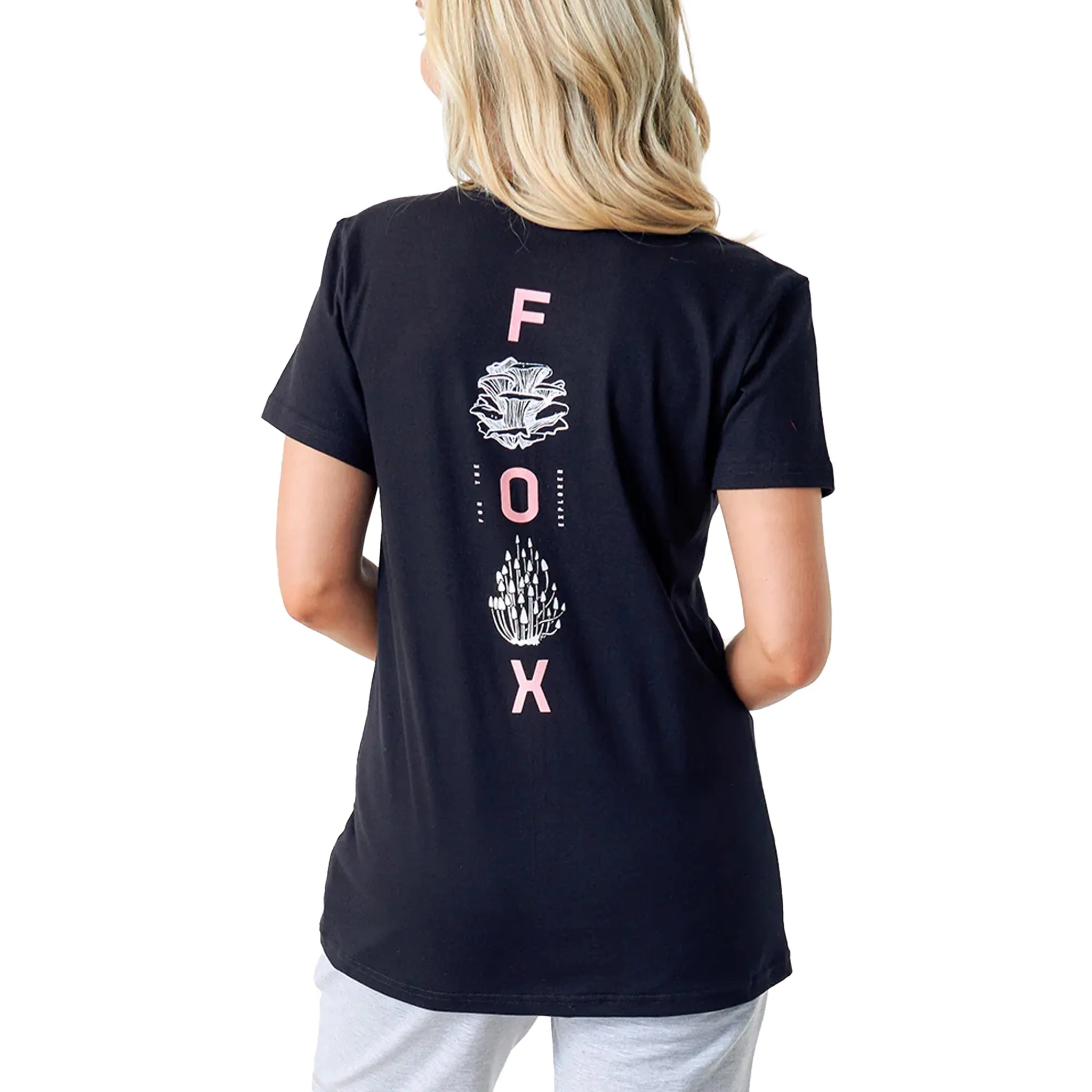 Fox Women's Explorer Floral V-Neck Tee (Black)