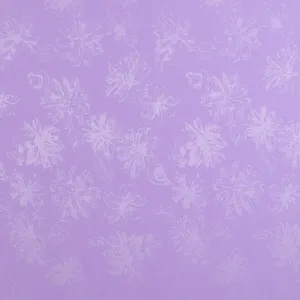 Jaquard flowers - LAURA - Lavender