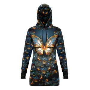 Longline Hoodie Flying Nature