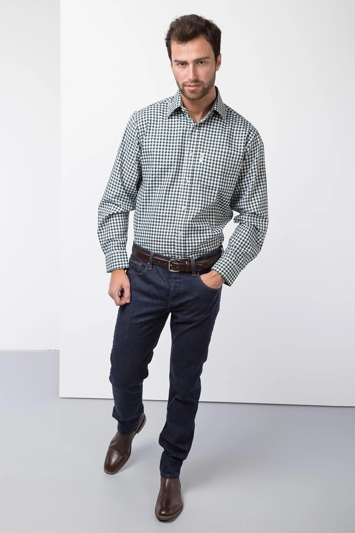 Men's Country Check Shirts - Kirkburn