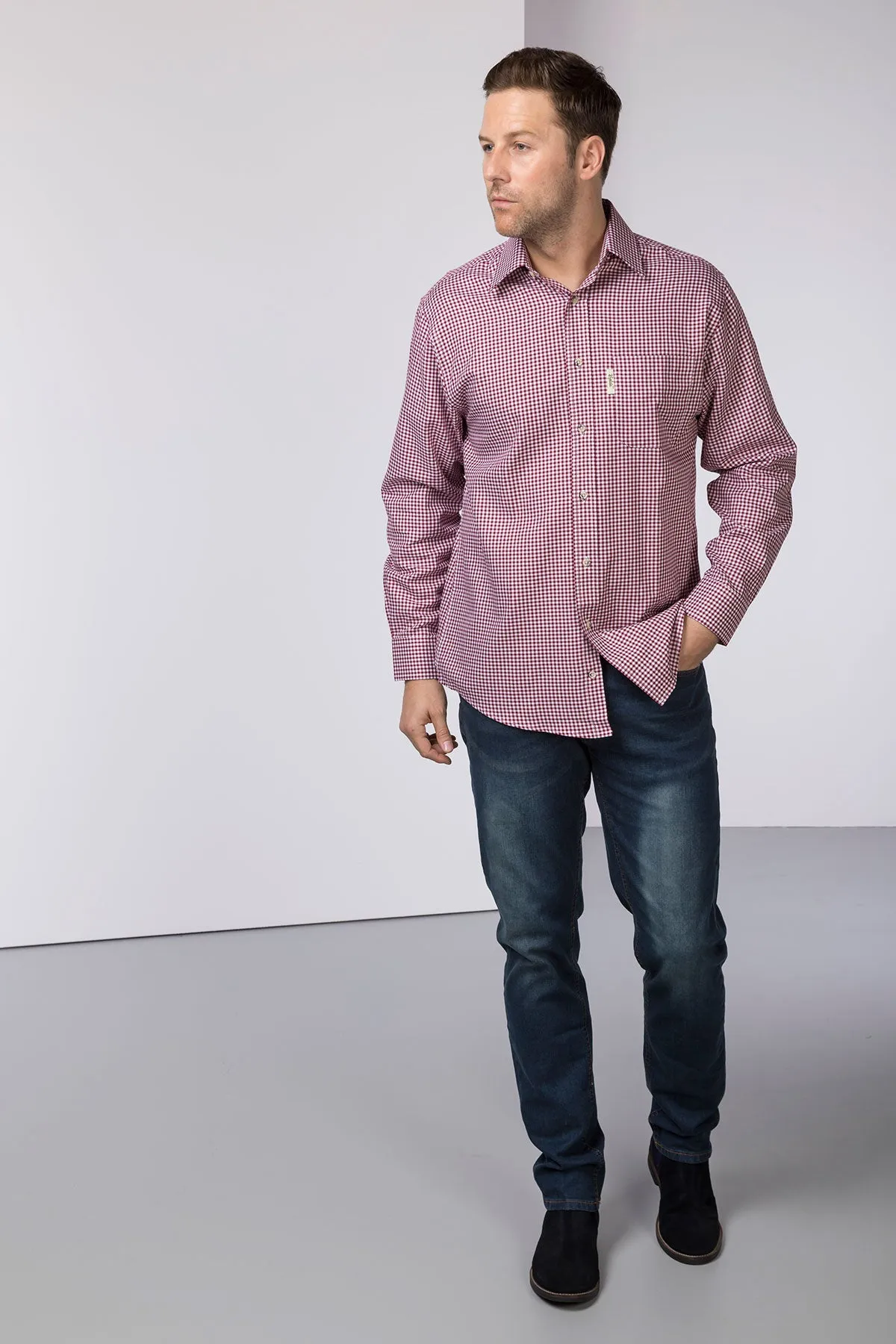 Men's Country Check Shirts - Kirkburn