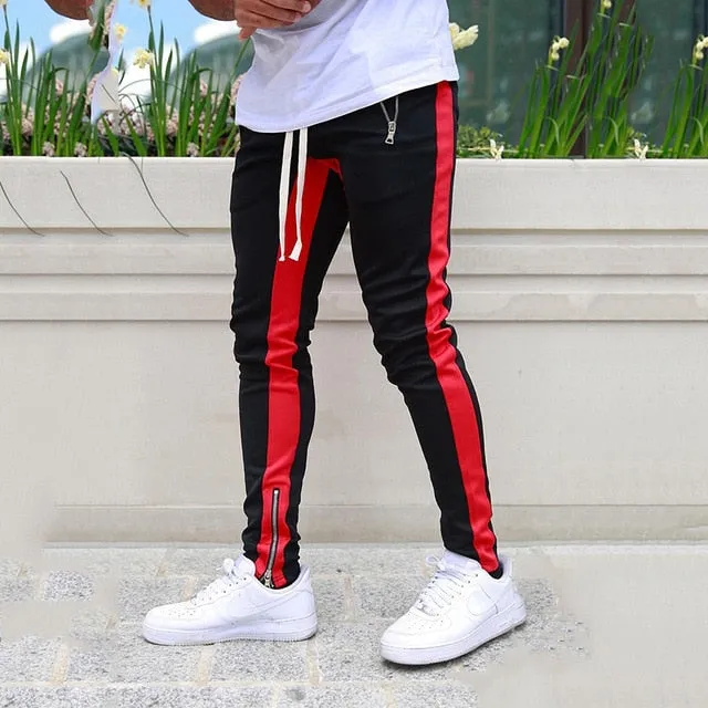 Mens Joggers Casual Pants Fitness Sportswear Skinny Sweatpants