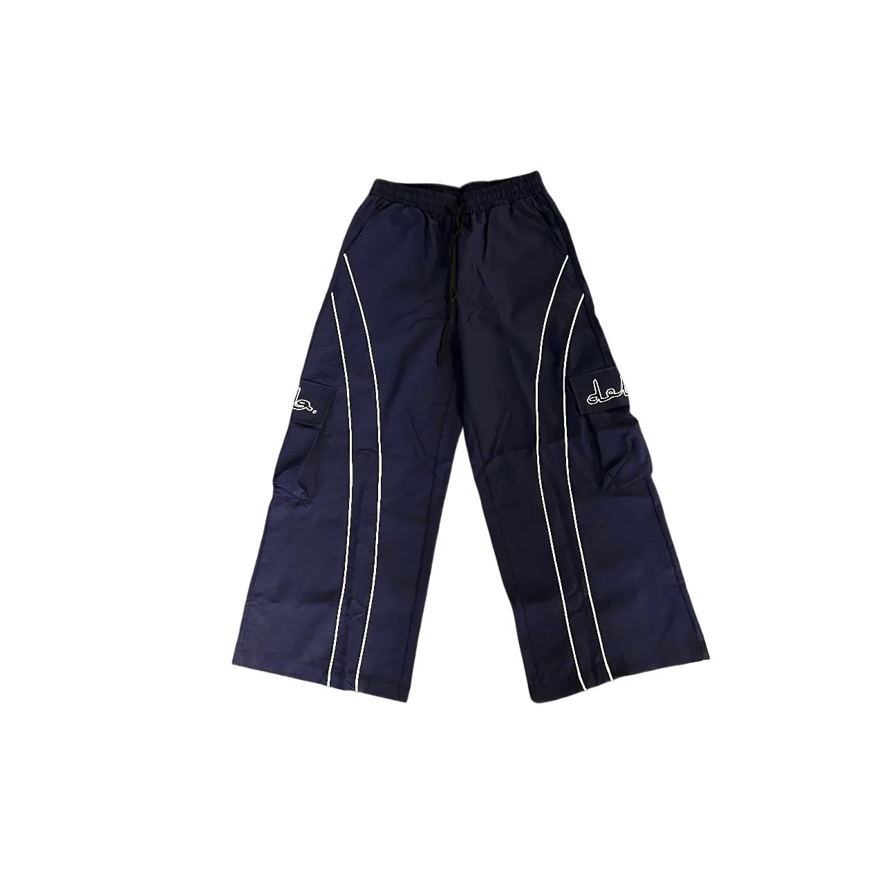 NAVY CONTRAST PANTS