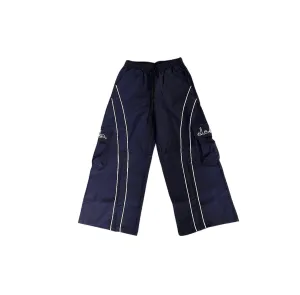 NAVY CONTRAST PANTS