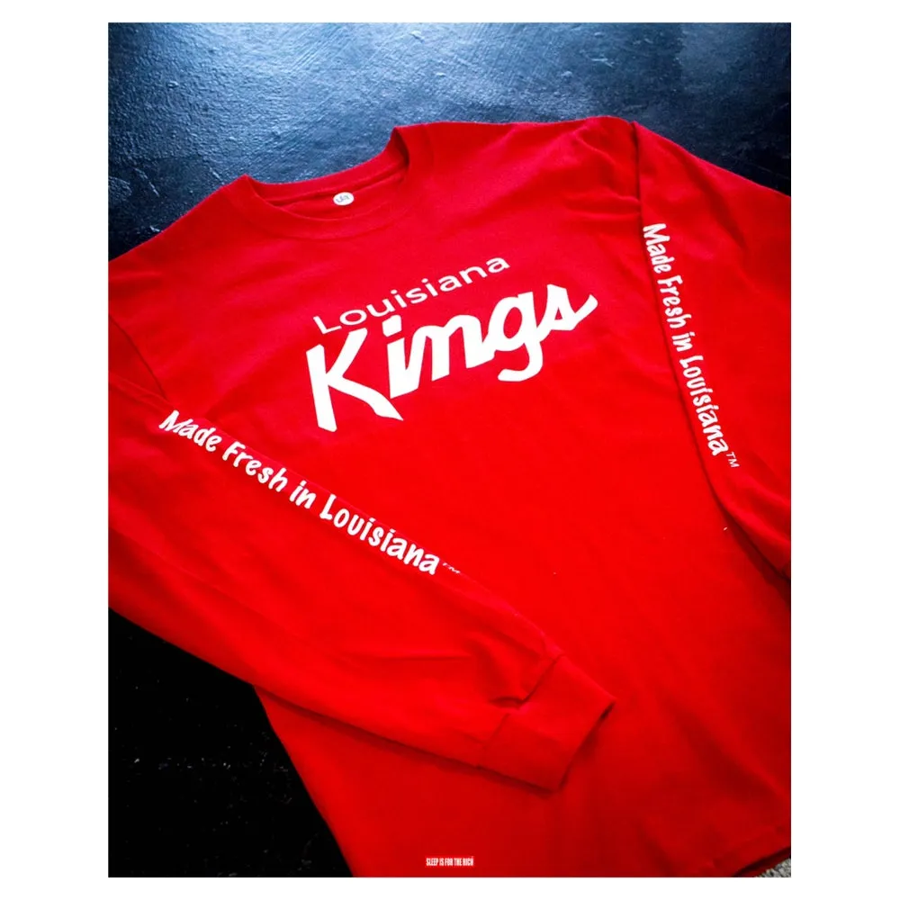 (Red) “Louisiana King’s” Tee x Made Fresh In Louisiana