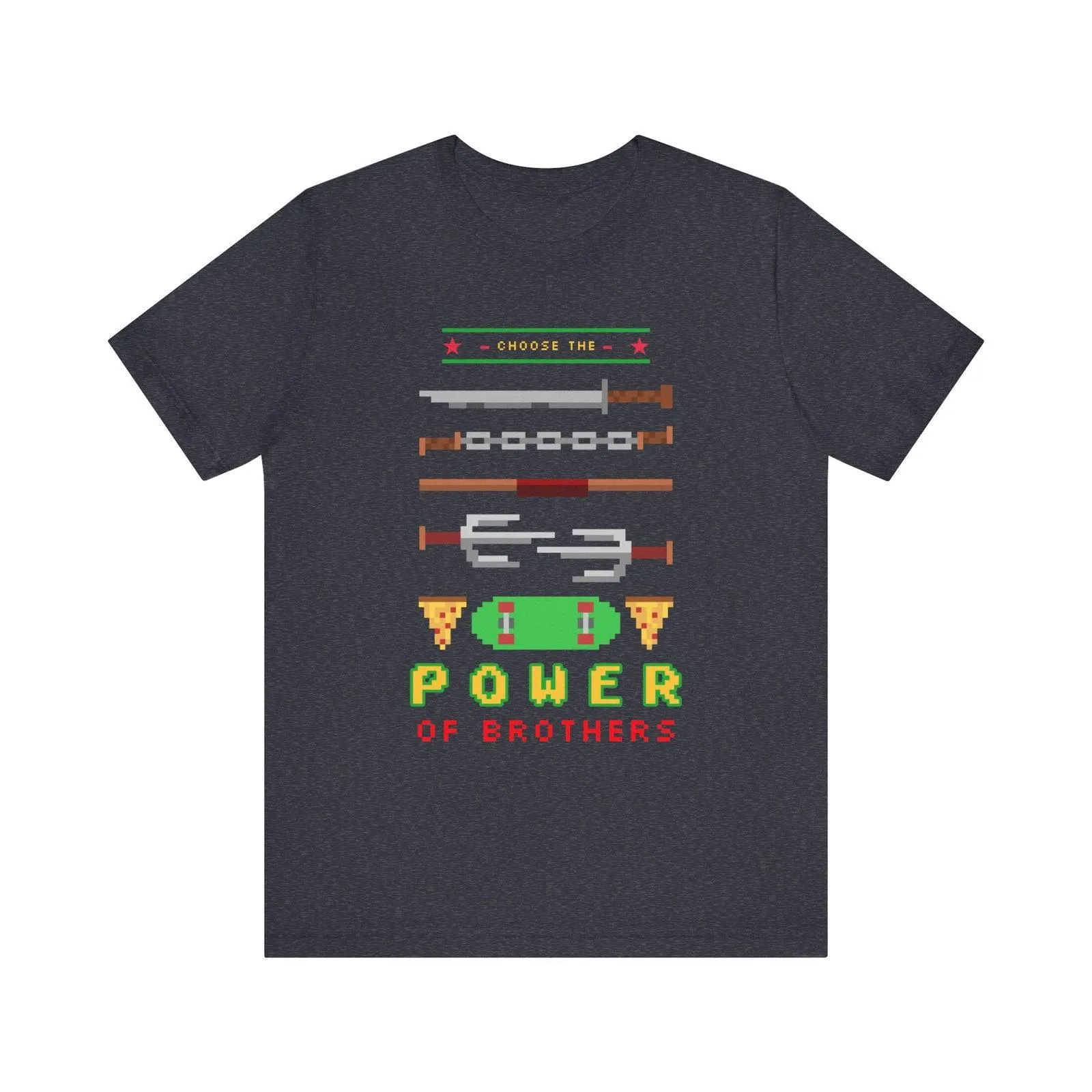 Retro Gaming Power of Brothers T Shirt