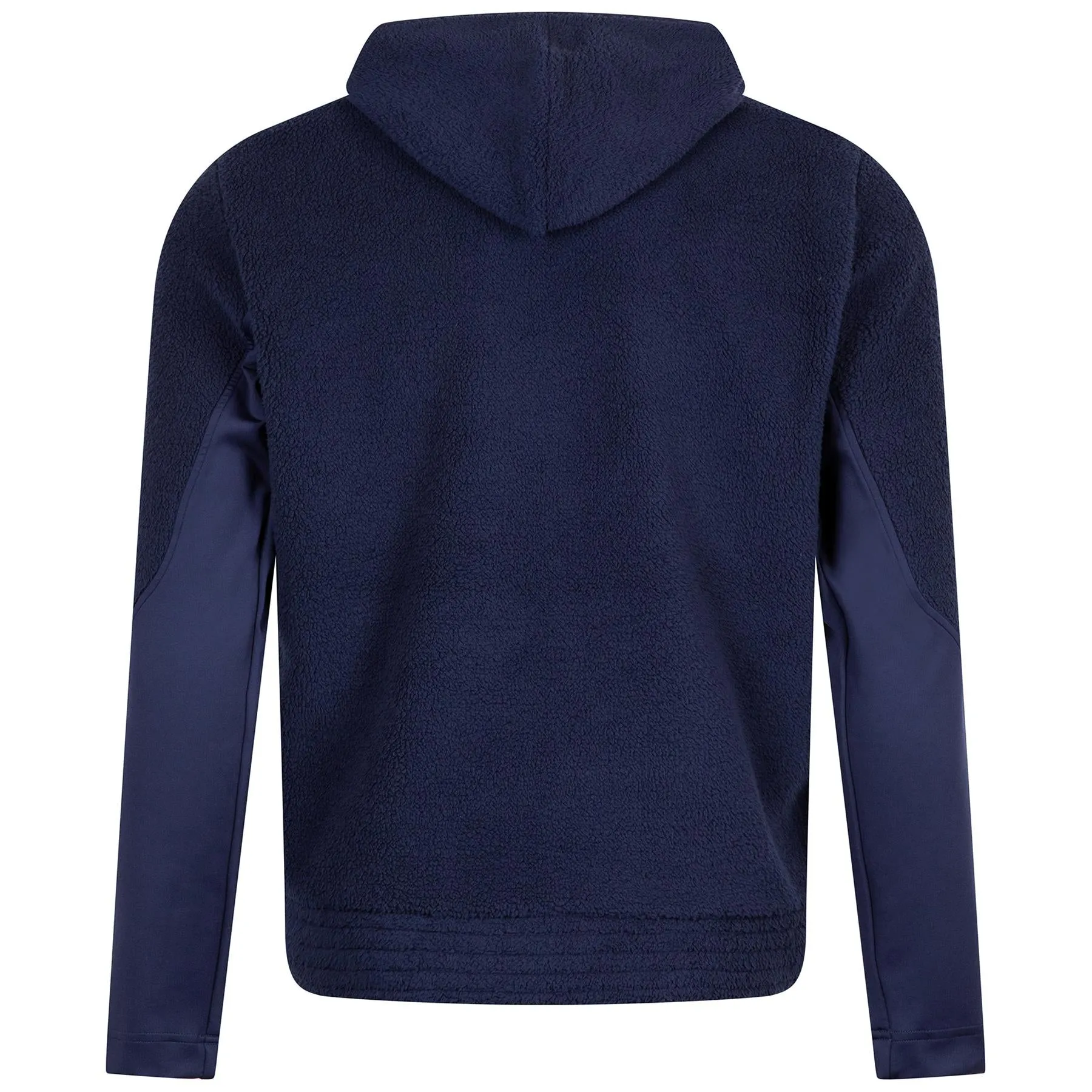 Sherpa Hybrid Full Zip Hoodie Maltese Blue - SU24