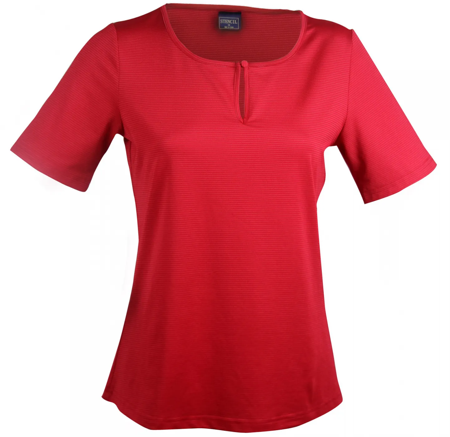 Stencil Silvertech Ladies S/S Top (1258S)