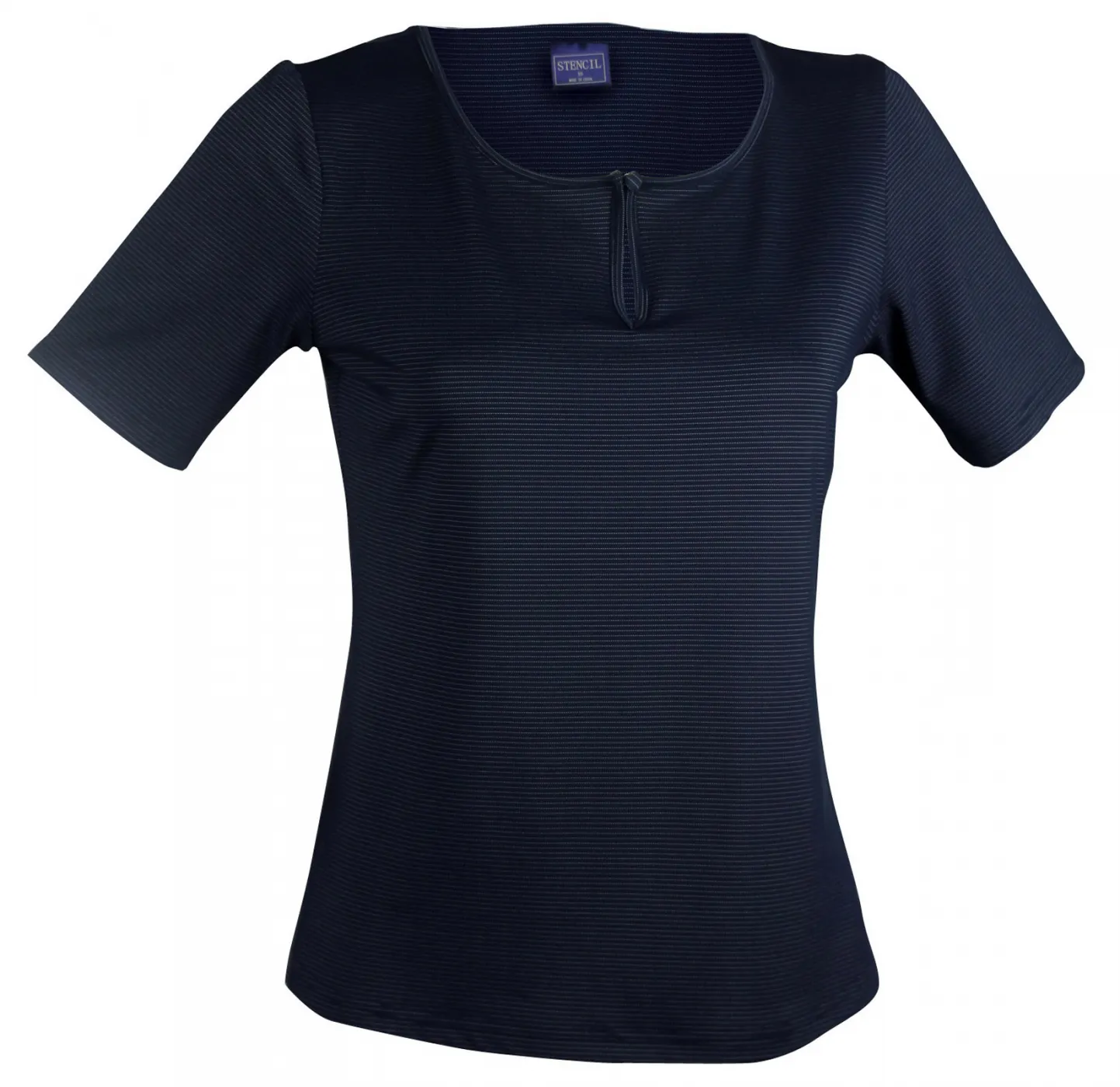 Stencil Silvertech Ladies S/S Top (1258S)