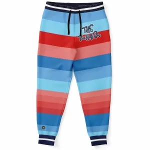 Sunset Strip Rainbow Eco-Poly Joggers