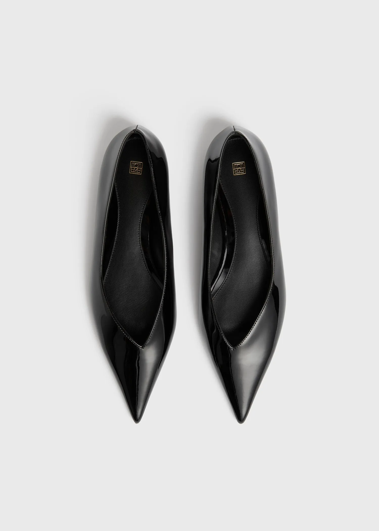 The Patent Asymmetric Ballerina black