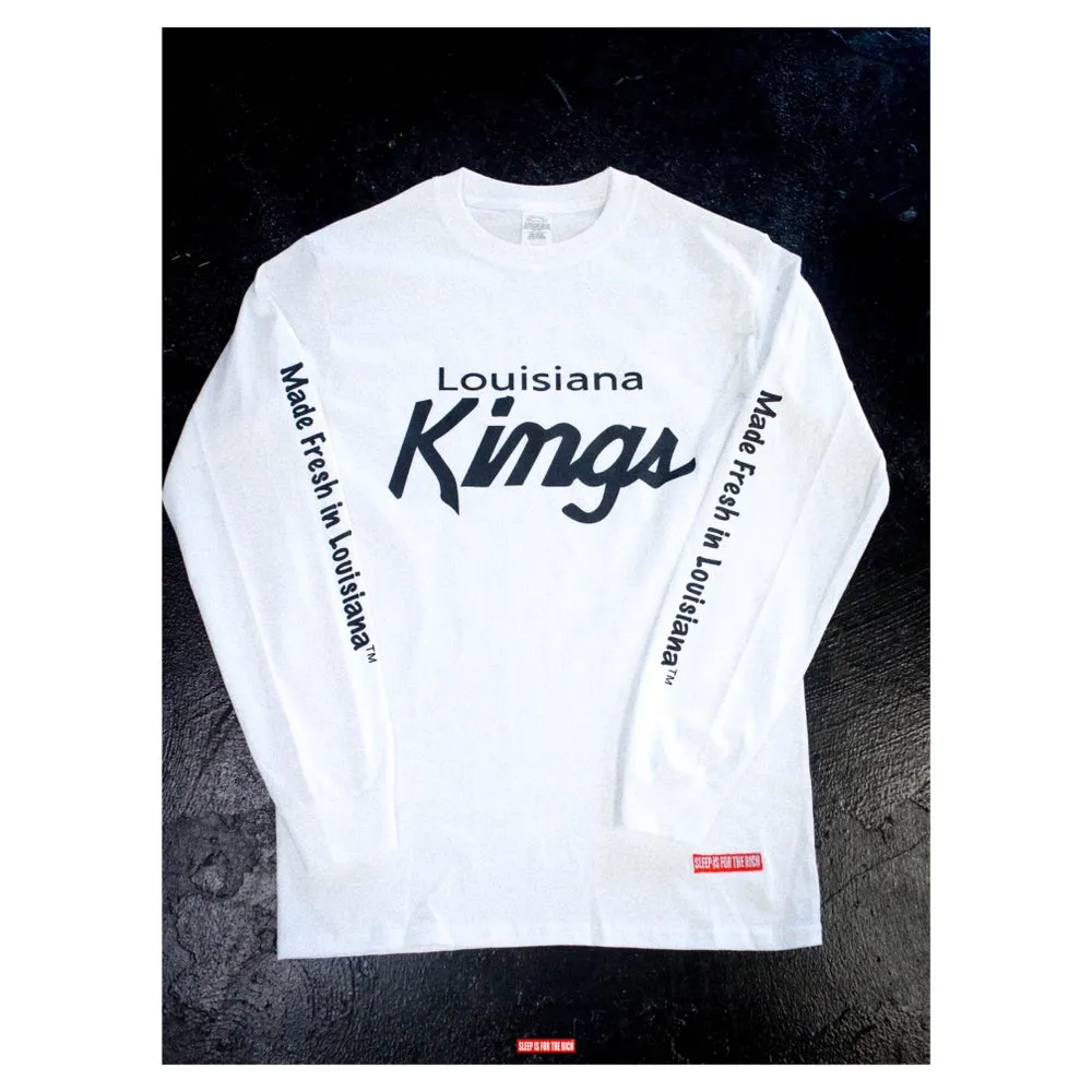 (White) “Louisiana King’s” Tee x Made Fresh in Louisiana