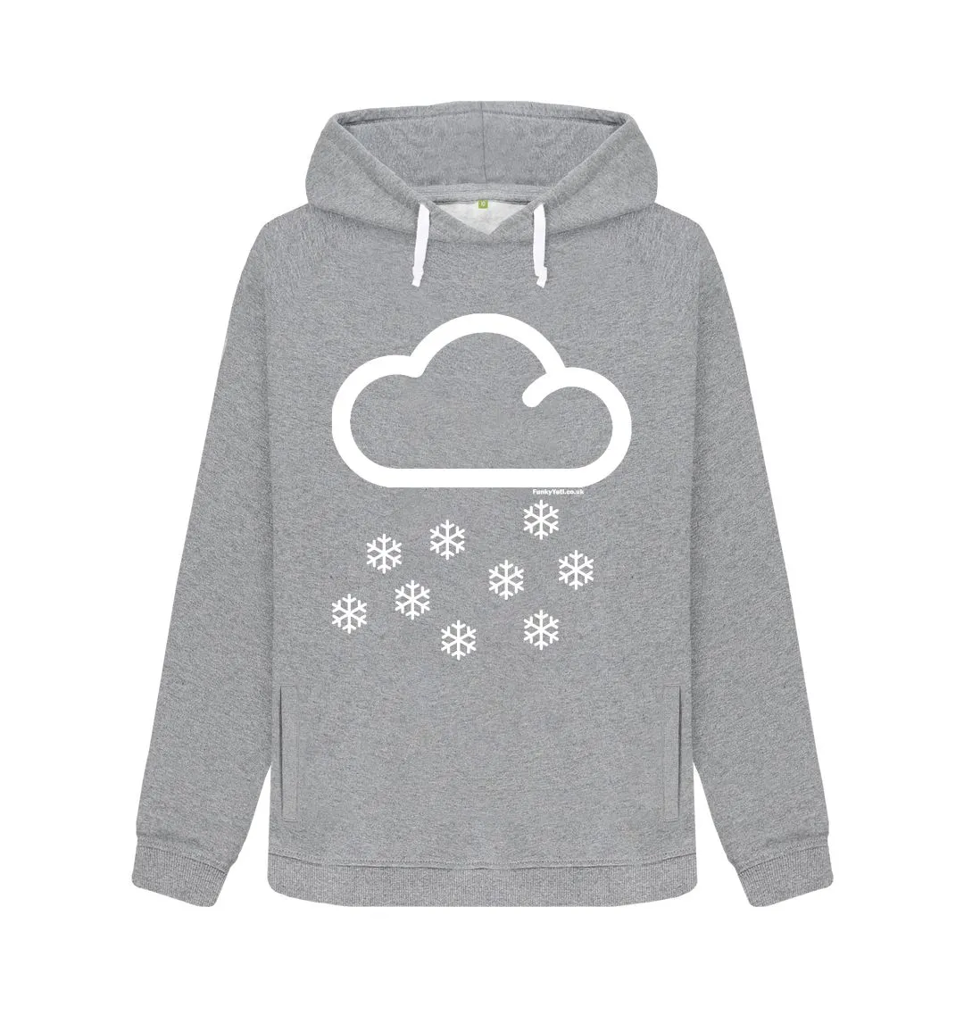 Women's Snow Cloud Organic Pullover Hoodie