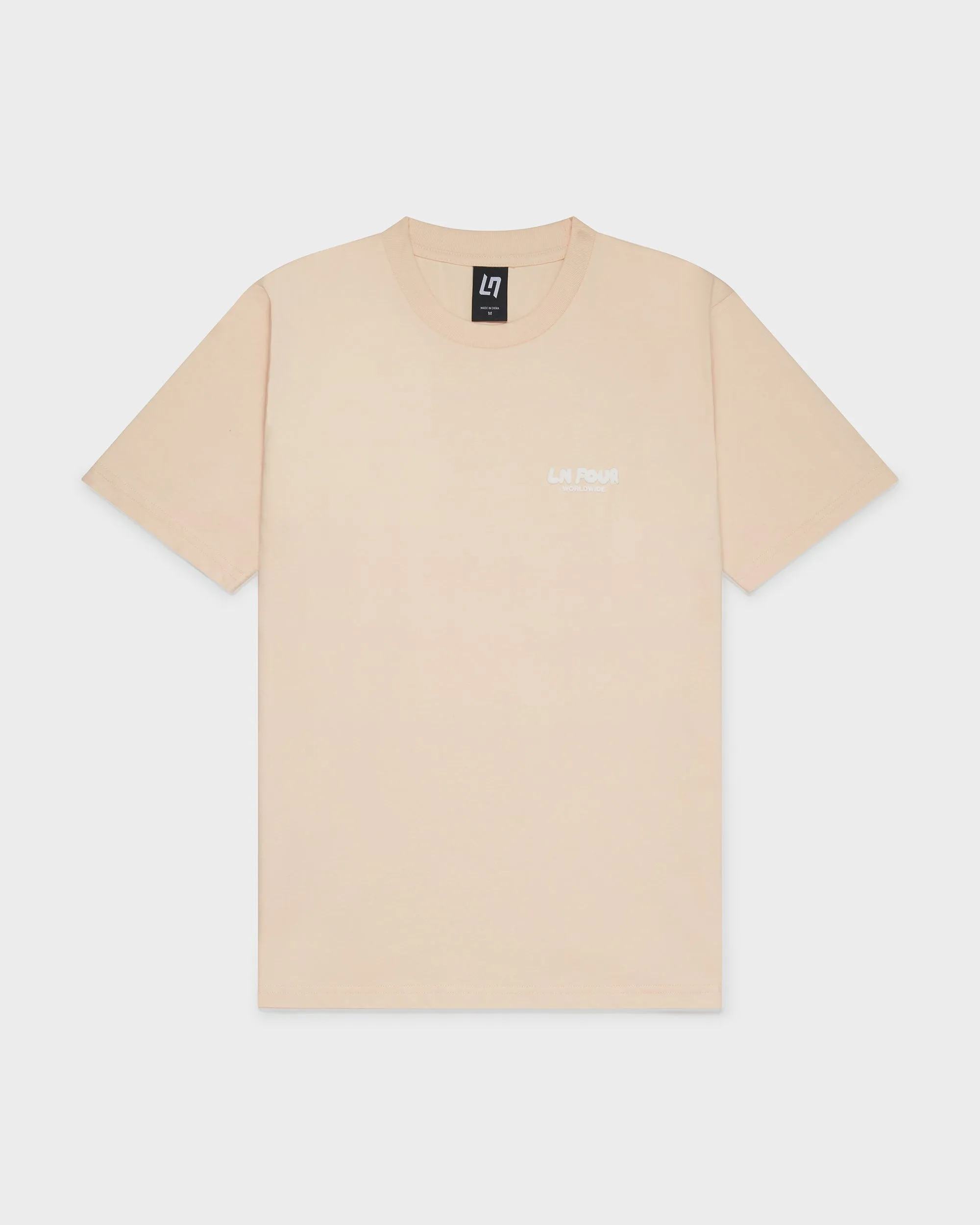 WORLDWIDE TEE - PEACH