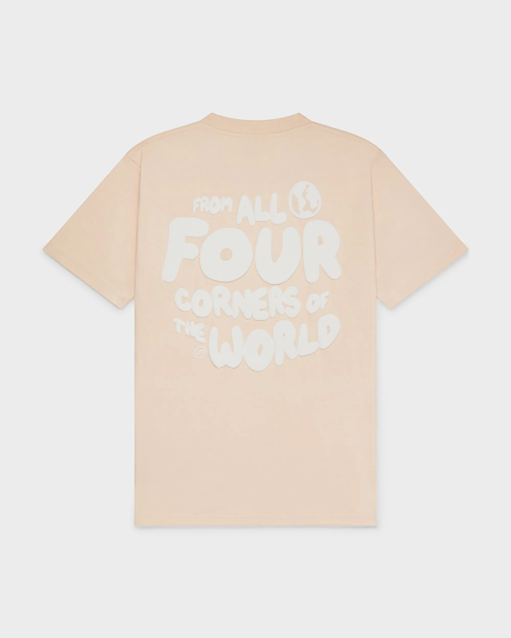 WORLDWIDE TEE - PEACH