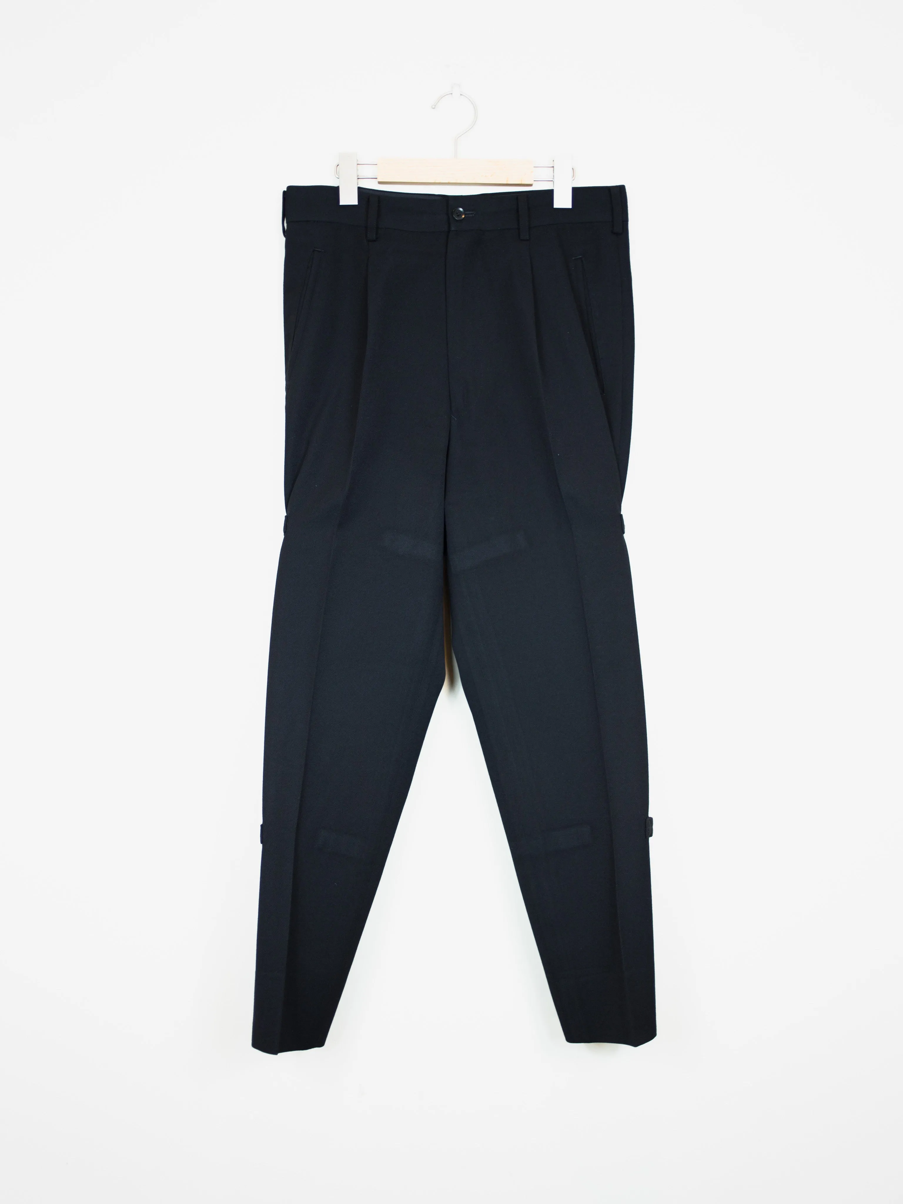 Yohji Yamamoto Pour Homme Adjustable Bondage-Strap Trousers