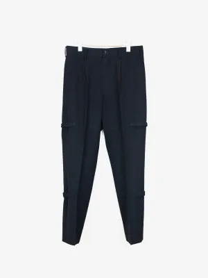 Yohji Yamamoto Pour Homme Adjustable Bondage-Strap Trousers