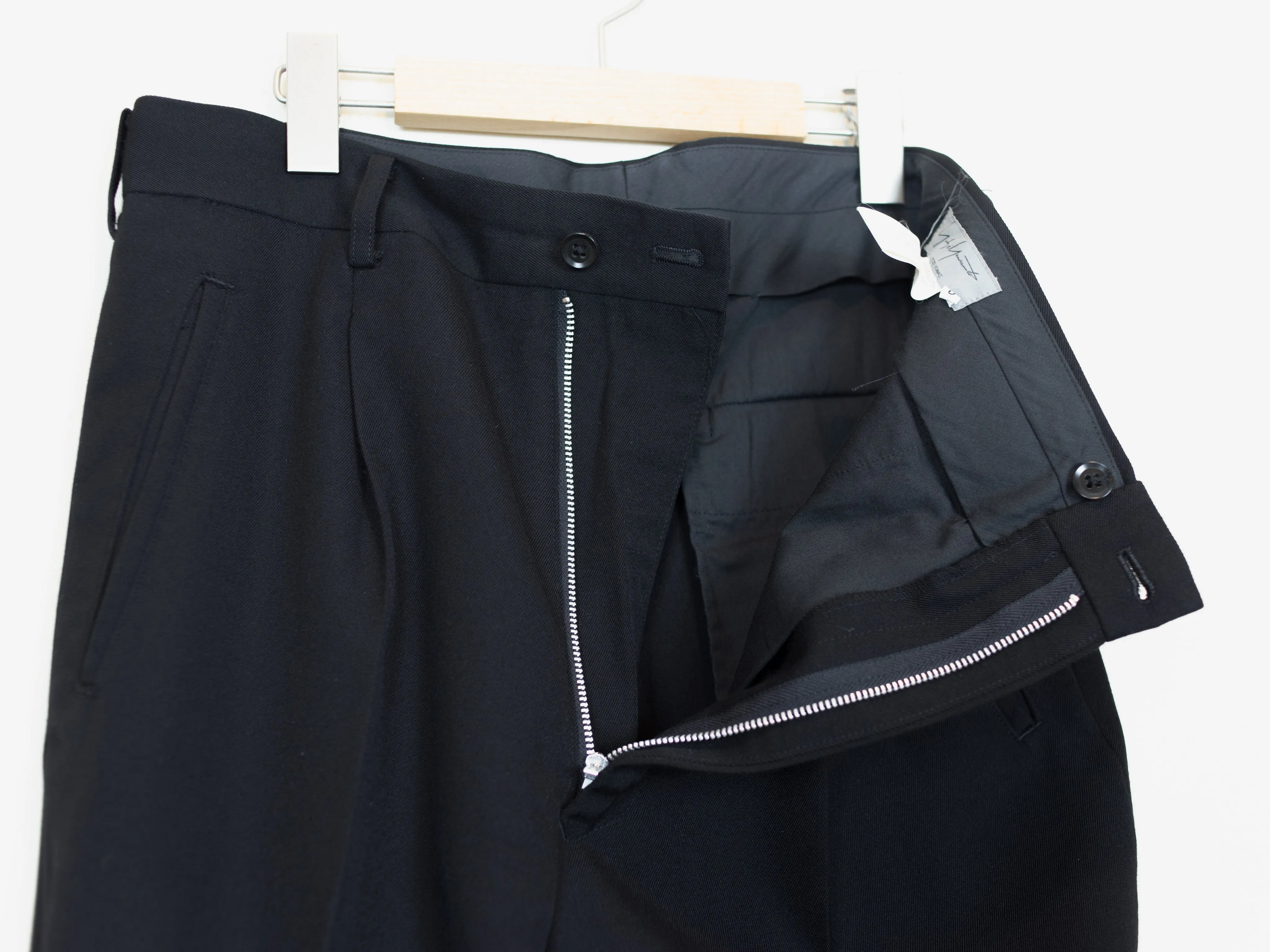 Yohji Yamamoto Pour Homme Adjustable Bondage-Strap Trousers