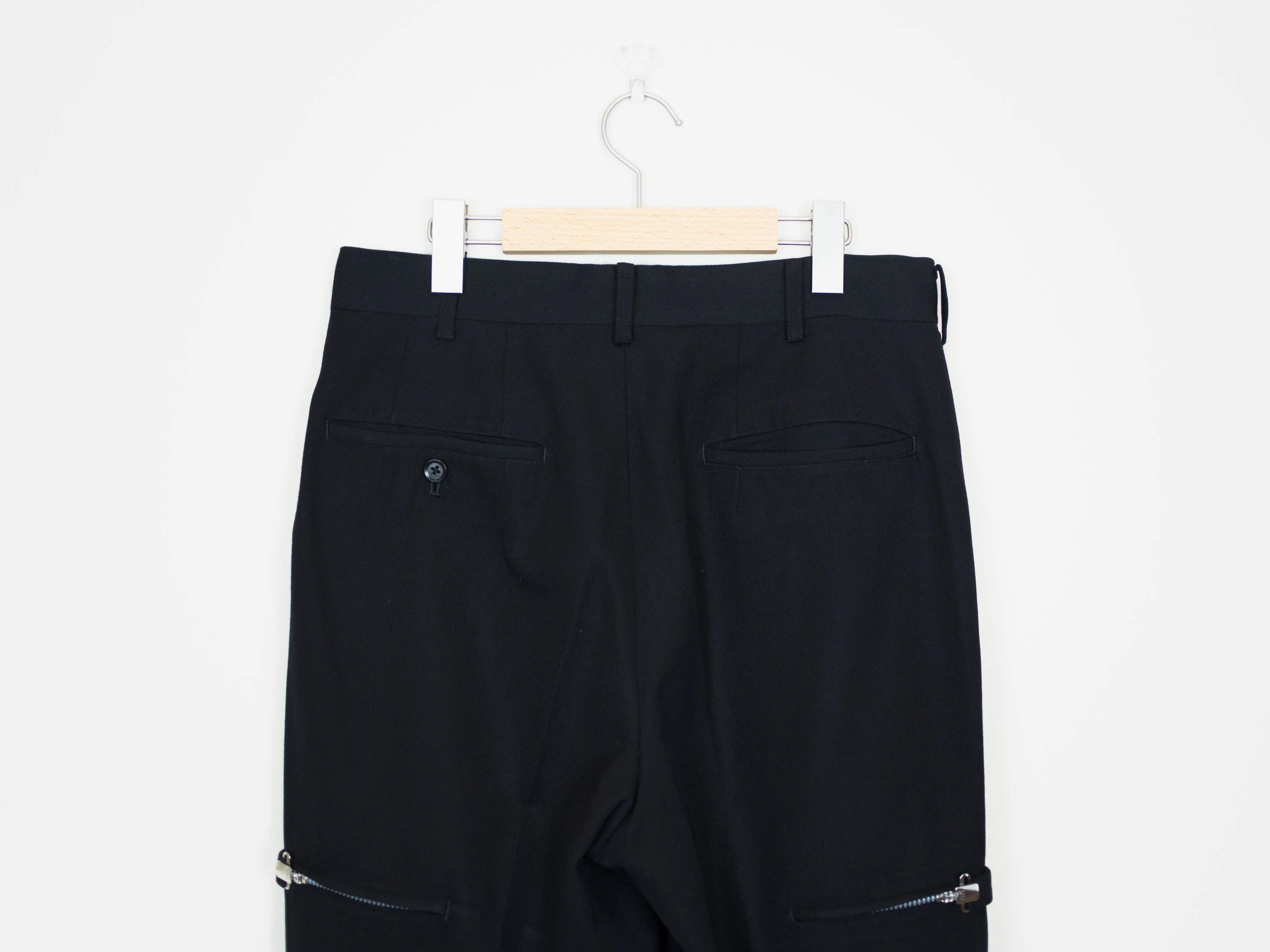 Yohji Yamamoto Pour Homme Adjustable Bondage-Strap Trousers